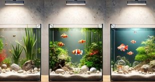 Desain Akuarium yang Simple dan Aesthetic Menambah Keindahan Ruangan di Rumahmu