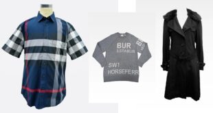 Koleksi Pakaian Pria, Wanita dan Anak dari Burberry